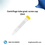 Centrifuge Tube Gradated Screw Cap Plastic 15ml