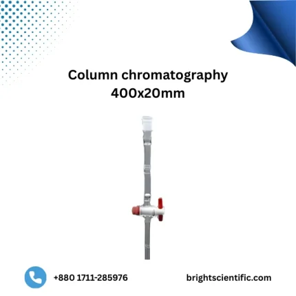 Column Chromatography 400x20mm – Precision Glass Column for Laboratory Separation