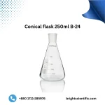 Conical Flask 250ml B-24 – Durable Borosilicate Glass Laboratory Flask
