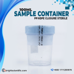 Sample Container 100mL (Catalogue No. 510010) – Sterile PP Container with HDPE Closure