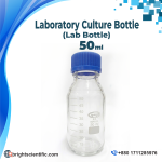 Glassco Laboratory Culture Bottle (Lab Bottle) 50ml – High Quality Glassware
