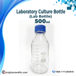 Glassco Laboratory Culture Bottle (Lab Bottle) 500ml – High-Quality Glassware