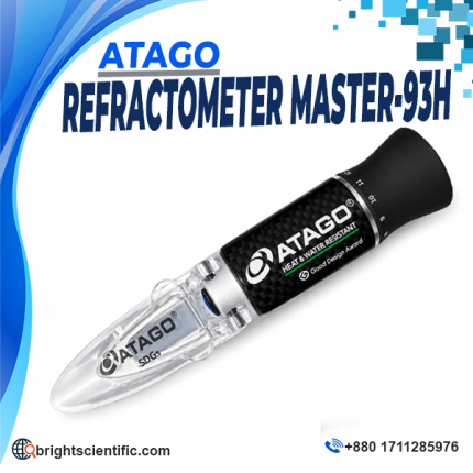 ATAGO MASTER-93H Handheld Refractometer | Brix Testing Instrument