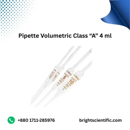 Pipette Volumetric Class “A” 4ml – Precision Laboratory Glassware
