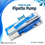 Polylab Pipette Pump 2ml – Premium Laboratory Pipette Filler for Glass & Plastic Pipettes