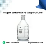 Reagent Bottle With PP Stopper 2000 ml – Durable Laboratory Glassware