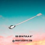 SS Spatula 8" For Laboratory Use