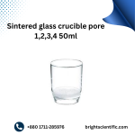 Sintered Glass Crucible 50ml – Pore Sizes 1, 2, 3, 4 | Lab Glassware