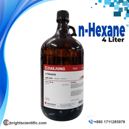 DAEJUNG n-Hexane AR Grade Laboratory Reagent Chemical 4L