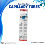 Capillary Tubes (Open One End) Sodium Heparin 75mm (100 Tubes/Vial) – Made in Germany